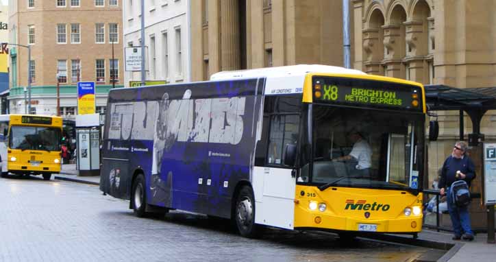 Metro Tasmania Scania K230UB Custom CB60 Evo II Hurricanes 315